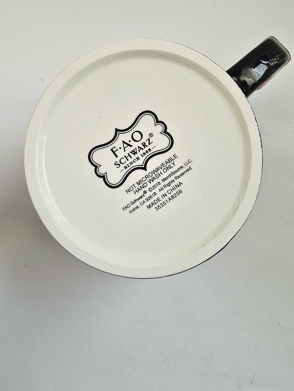 FAO Schwarz Collectable Clock Face Mug 20 Oz 2018 Original Box - Picture 13 of 13